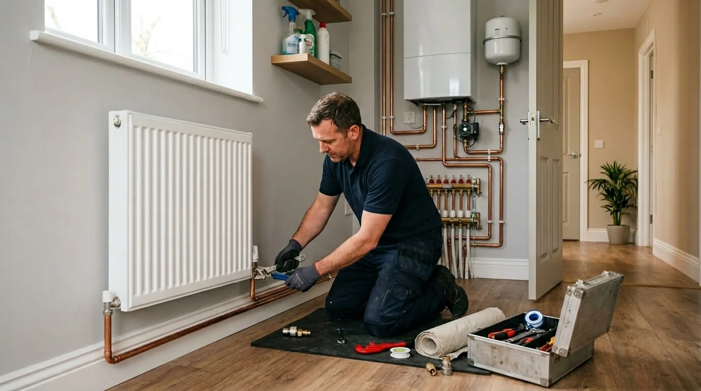 Central heating in Blackburn